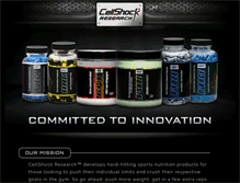 Tablet Screenshot of cellshockresearch.com